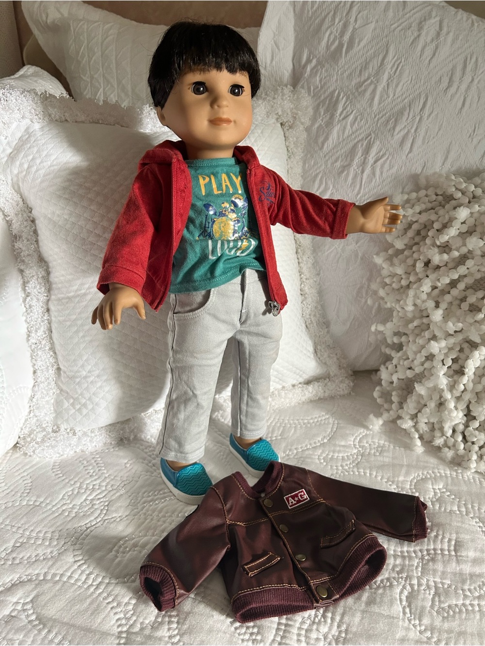 American girl #75 rare and retired Asian boy doll